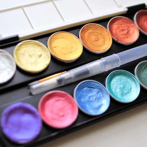 Pearl Paint Watercolor Set - Image 2