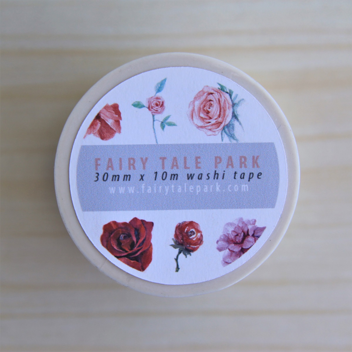 Washi Tape 30mm Floral Artwork - Image 2